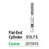 Two Striper ShortCut FG 515.7 S Coarse Diamond Bur Flat-End Cylinder, Short