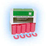 Hygenic Occlusal Rim Wax - Soft Pink, U-Shaped with Ressed Base, Package of 100 | SurgiMac Dental Supply