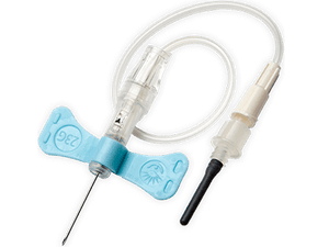 BD Vacutainer Safety-Lok Blood Collection Set, 23G 3/4" Safety Needle, One-Handed Operation 367283-Bx