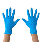 House Brand Powder Free Nitrile Gloves, Non-Sterile, Large, Blue, 1000/Case | SurgiMac Dental Supply