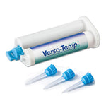 Versa-Temp 2 Shade BL, 1 - 50 mL Cartridge and 15 Mixing Tips. Temporary Crown 72041
