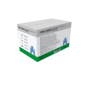 Nitrile Exam Gloves MacSoft by SurgiMac | Blue | Chemo Tested | 300 Count 6116-S