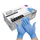 Nitrile Exam Gloves MacSoft by SurgiMac | Blue | Chemo Tested | 300 Count | 6116-XS | SurgiMac | SurgiMac