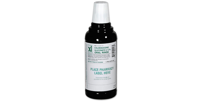 Chlorhexidine (Peridex) Gluconate 1.2 mg / mL Mouthwash Bottle 473 mL 929992-1