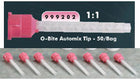 O-Bite Automix Tips Pink, Package of 50 Tips