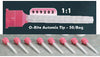 O-Bite Automix Tips Pink, Package of 50 Tips