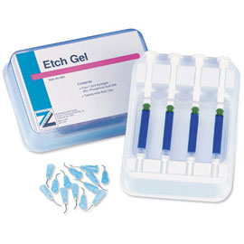 Zenith Etch Gel 4 x 1.2 Syringes & 10 Micro Etch Tips. 40% phosphoric acid gel