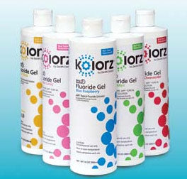 Kolorz 60 Second Triple Mint Fluoride Gel, APF 1.23%, Thixotropic Formula