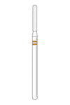 TSZtech #X590.12Z round end taper Coarse grit laboratory HP diamond bur, single