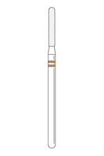 TSZtech #X590.12Z round end taper Coarse grit laboratory HP diamond bur, single