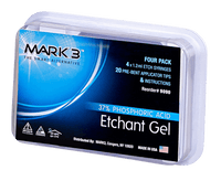 MARK3 Etch Gel 37% Phosphoric Acid 4/pk 1.2ml syringes 100-9090