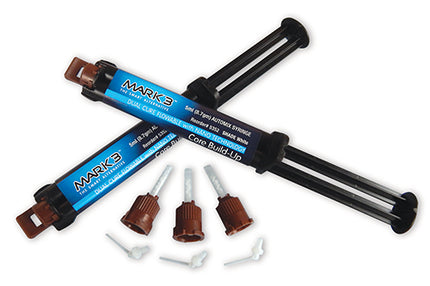 Core Build Up Blue Automix Syringe 5ml | 5351 | | Core build-up material, Core materials, Dental Supplies | MARK3 | SurgiMac