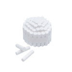 MARK3 Cotton Rolls 1-1/2" x 3/8". #2 Non Sterile, 2000/Bx. 100% Pure White 100-2000