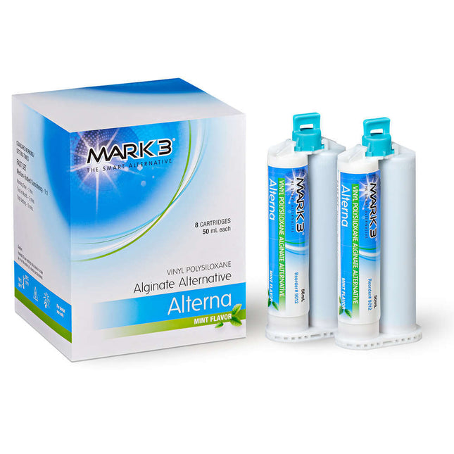 MARK3 | Mark3 Alterna Alginate Alternative Fast Set Mint 50/ml. 8/pk. by MARK3 | 100-9012