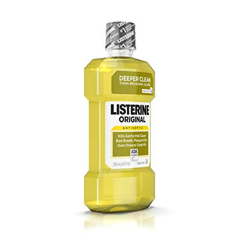 Listerine Original Antiseptic Oral Care Mouthwash, 250 mL/ 8.5 fl. oz 20509-1