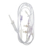 Primary IV Administration Set Caresite Gravity 2 Ports 15 Drops / mL Drip Rate Without Filter 120 Inch Tubing Anesthesia