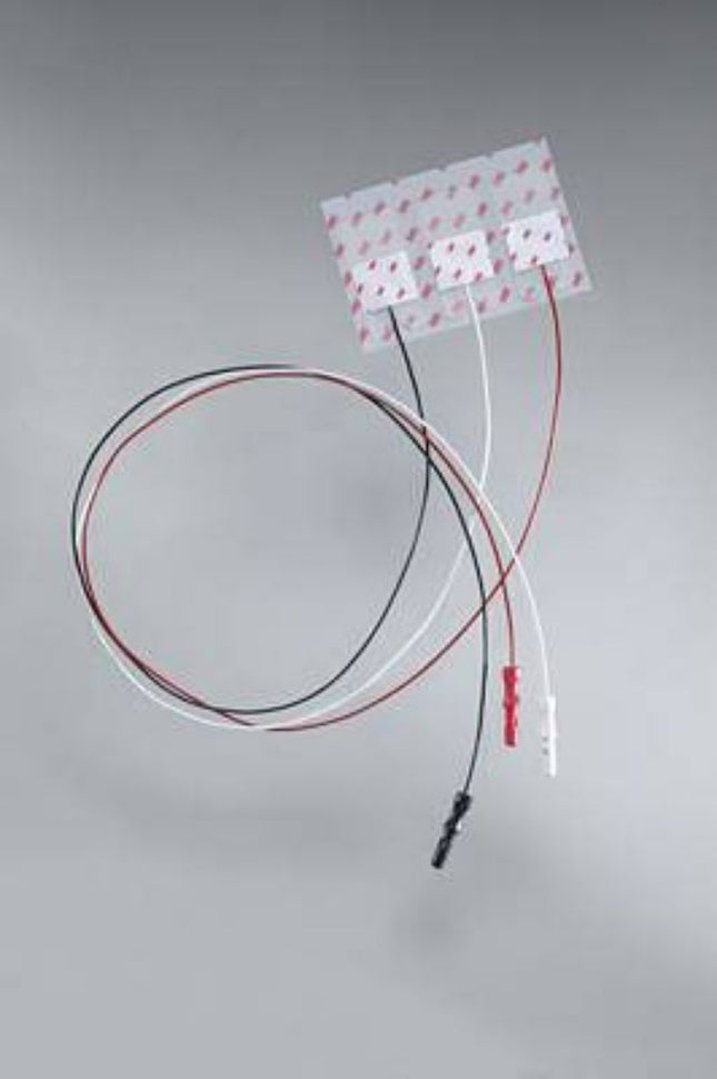 3M | Neonatal, 2cm x 4cm, Pre-Wired Radiolucent Electrode with Clear Tape | 2269T-100