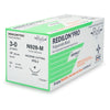 Nonabsorbable Suture with Needle Reli Redilon Nylon MFS-2 3/8 Circle Reverse Cutting Needle Size 4 - 0 Monofilament