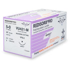 Absorbable Suture with Needle Reli Redisorb Polyglycolic Acid MFS-2 3/8 Circle Reverse Cutting Needle Size 5 - 0 Braided | VU421-M | MYCO Medical | SurgiMac