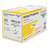 Absorbable Suture with Needle Reli Plain Gut MX-1 1/2 Circle Reverse Cutting Needle Size 3 - 0