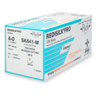 Nonabsorbable Suture with Needle Reli® Redisilk™ Silk MC 3/8 Circle Precision Reverse Cutting Needle Size 4 - 0 Braided