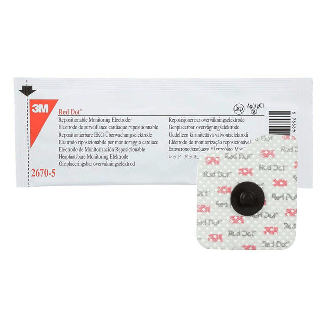 3M | Repositionable Monitoring Electrode, 1.56" x 1¼" | 5/5/2670