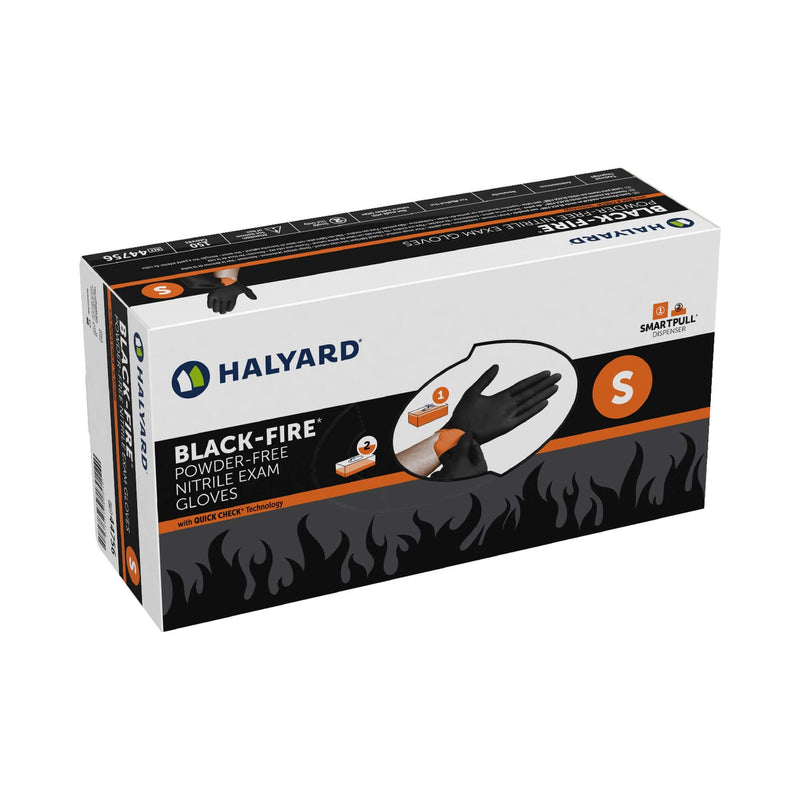 Halyard Black Nitrile Exam Gloves | SurgiMac Dental Supply