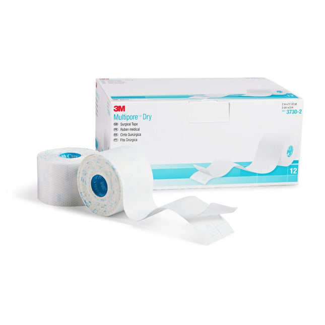 3M | Multipore Dry Surgical Tape, 2" x 5.5 yd | 3730-2-48