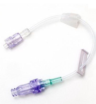 B. Braun Medical | IV Extension Set SteadyCare Needle-Free Port Standard Bore 8 Inch Tubing Without Filter Sterile | 470188