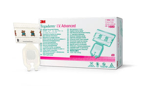I.V. Dressing Tegaderm Film 1-1/2 X 1-3/4 Inch Sterile 1680-100