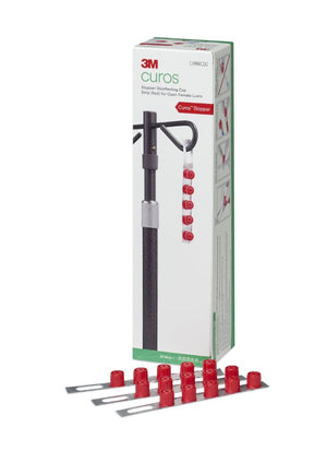 Stopper Disinfecting Cap for Open Female Luer, Strips (5 count) CSA5-250