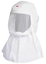 Headcover with Integrated Head Suspension, White, Small/ Medium. S-433S-5-5