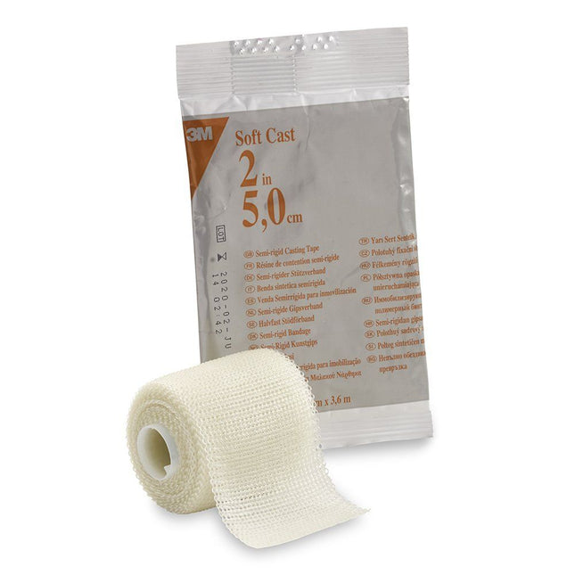 3M | Soft Casting Tape, White, 2" x 4 yds | 82102-10