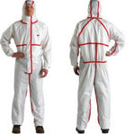 3M | Coverall, 4XL, White, Disposable | 4565-BLK-4XL-25