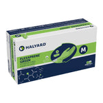 Exam Glove FLEXAPRENE* GREEN NonSterile Chloroprene Standard Cuff Length Textured Fingertips Green Not Rated 44794-200