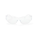 Safety Glasses Fastrac Anti-scratch Coating Clear Tint Polycarbonate Lens Clear Frame Over Ear One Size Fits Most S1410S
