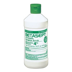 Surgical Scrub Solution Betasept 16 oz. Bottle 4% Strength CHG (Chlorhexidine Gluconate) NonSterile 67618020016