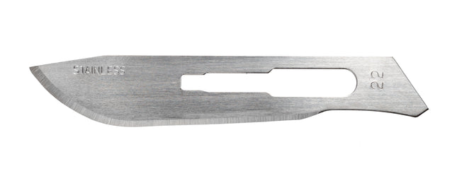 MYCO Medical | Surgical Blade Technocut Stainless Steel No. 22 Sterile Disposable Individually Wrapped | 03746