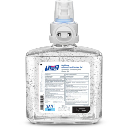 Purell Hand Sanitizer Healthcare Advanced 1,200 mL Ethyl Alcohol Gel Dispenser Refill Bottle | 7763-02 | | Hand hygiene, Hand Sanitizer, Infection Control | GOJO | SurgiMac