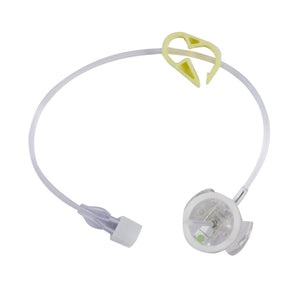 Huber Needle Infusion Set Surecan Safety II 20 Gauge 1 Inch 7-1/2 Inch Tubing Without Port 4447007-02-20