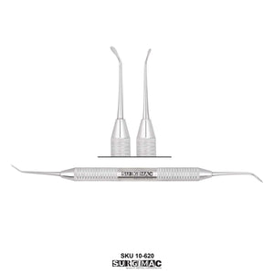SurgiMac Periosteal Elevators, PH2MBH, Buser/Modified, Stainless Steel, Air Series, 1/Pk 10-620