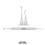 SurgiMac Back-Action, Periodontal Chisels, Palacci, Stainless Steel, Air Series, 1/Pk 11-688