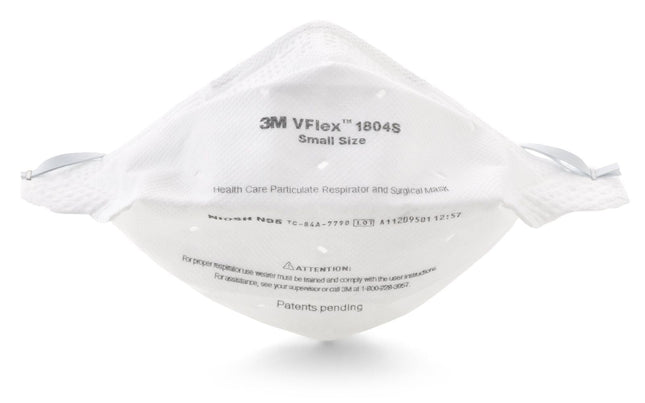 3M | Vflex Particulate Respirator, Small, Disposable | 1804S-50