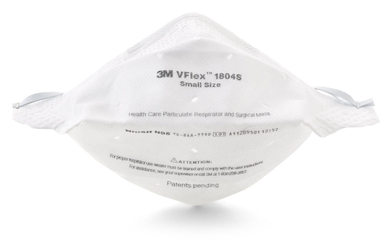 Vflex Particulate Respirator, Small, Disposable 1804S-50