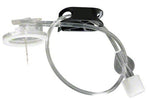 Huber Needle Infusion Set Surecan Safety II 20 Gauge 1/2 Inch 8 Inch Tubing Caresite Needleless Port, Y-site Injection Port 4447058-02