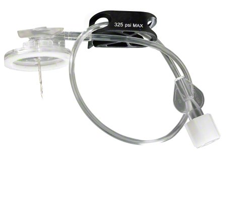 B. Braun Medical | Huber Needle Infusion Set Surecan Safety II 20 Gauge 0.6 Inch 7-1/2 Inch Tubing Without Port | 4447005-02-20