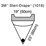 Irrigation Pouch, Adhesive Strip & Exit Port, 19" x 23" 1016-10
