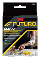 3M | FUTURO Comfort Elbow with Pressure Pads, Medium | 47862ENR-12