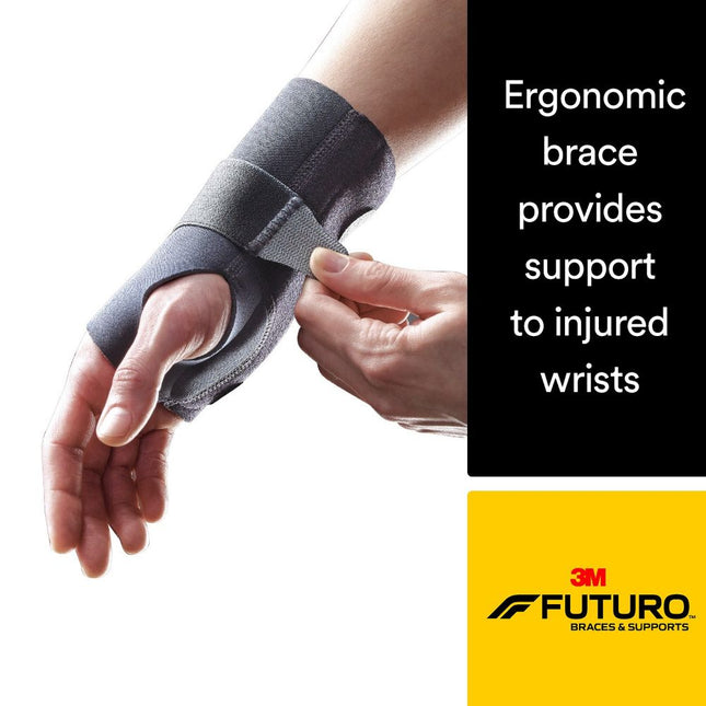 3M | FUTURO Compression Stabilizing Wrist Brace, Right Hand,Large/ X-Large | 48402ENR-12