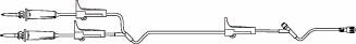 Primary IV Administration Set BBraun Gravity 1 Port 15 Drops / mL Drip Rate Without Filter 87 Inch Tubing Solution V1500